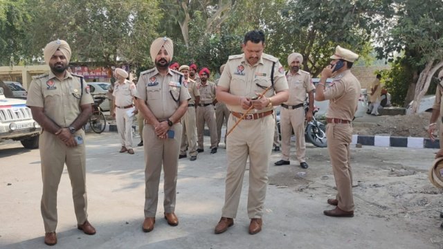 पंजाब 23 अक्टूबर 2023* असामाजिक तत्वों व लूटपाट करने वालों को किसी भी कीमत पर बख्शा नहीं जायेगा : एसपी गुरमीत सिंह