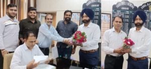 पंजाब 27 अक्टूबर 2023* एसडीएम स. रविन्द्र सिंह अरोड़ा ने अबोहर में संभाला पदभार
