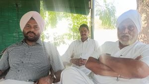 पंजाब1अक्टूबर23*खुईयांसरवर कांग्रेस ब्लॉक प्रधान हरप्रीत सिंह ने सुखपाल खैहरा की गिरफ्तार की निंदा की