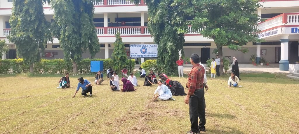कौशाम्बी1अक्टूबर23*स्वच्छता ही सेवा - डॉ.रिजवी कॉलेज एन.एस.एस* .