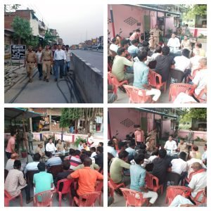 कौशाम्बी11अक्टूबर23*आगामी त्योहारों को लेकर पीस कमेटी की हुई बैठक*_