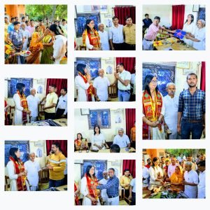 कानपुर16अक्टूबर23*निर्भया कांड में फांसी दिलाने वाली सीनियर वकील सीमा कुशवाहा का जोरदार स्वागत हुआ।