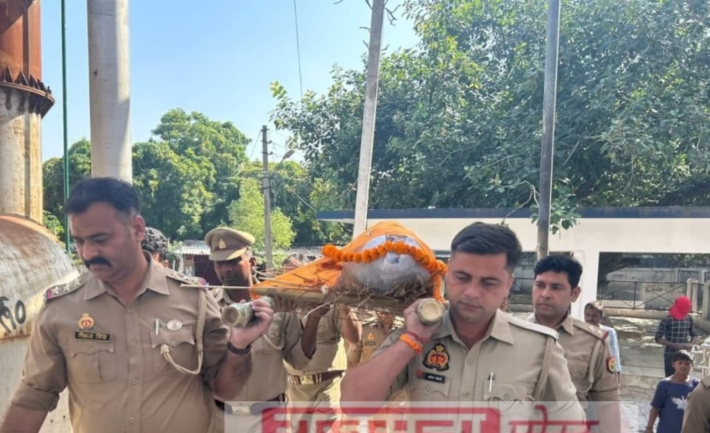 लखनऊ19अक्टूबर23*कृष्णानगर पुलिस ने इंसानियत का निभाया फर्ज