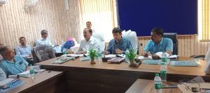 कौशाम्बी20अक्टूबर23*मण्डलायुक्त ने की स्वास्थ्य विभाग से सम्बन्धित योजनाओं की विस्तृत समीक्षा*