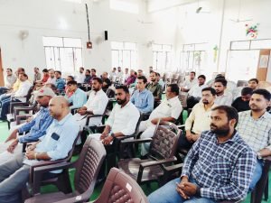 कौशाम्बी21अक्टूबर23*भारतीय इतिहास को समझने के लिए राष्ट्र की चित्त को समझना होगा--संजय हर्ष*