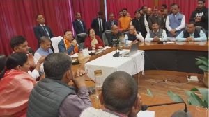 नैनीताल23अक्टूबर23*मुख्यमंत्री पुष्कर सिंह धामी ने की समीक्षा बैठक