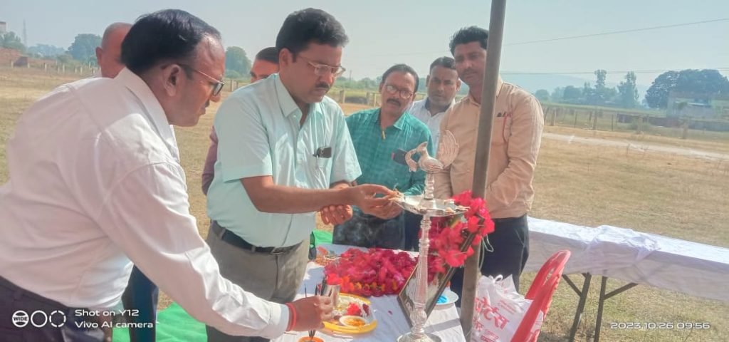 चित्रकूट27अक्टूबर23*संकुल स्तरीय बाल क्रीड़ा प्रतियोगिता संपन्न चित्रकूट।