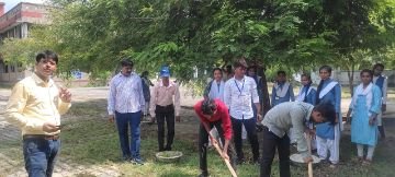 कौशाम्बी1अक्टूबर23*राष्ट्रीय सेवा योजना द्वारा स्वच्छता के लिए एक घंटे का श्रमदान कार्यक्रम का आयोजन*