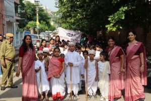 जयपुर2अक्टूबर23*धूमधाम से मनाई गई गांधी और शास्त्री जयंती