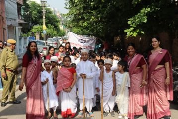 जयपुर2अक्टूबर23*धूमधाम से मनाई गई गांधी और शास्त्री जयंती