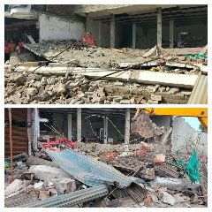 कौशाम्बी04अक्टूबर23*अचानक गिरा मकान का एक हिस्सा बड़ा हादसा होने से बचा* कौशाम्बी04अक्टूबर23*अचानक गिरा मकान का एक हिस्सा बड़ा हादसा होने से बचा*