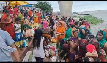 भागलपुर06अक्टूबर23*तीन दिनों तक चलने वाला जीवित्पुत्रिका महाव्रत का नहाए खाए के साथ हुआ प्रारंभ,