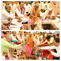 कौशाम्बी06अक्टूबर23*पिता के श्राद्ध कर्म में शामिल हुए डिप्टी सीएम*