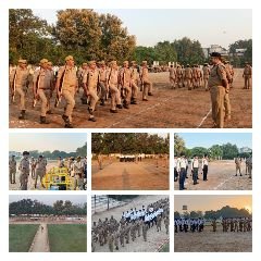 मथुरा 07 अक्टूबर 2023* श्रीमान वरिष्ठ पुलिस अधीक्षक, महोदय मथुरा के निर्देशन में श्रीमान अपर पुलिस अधीक्षक नगर मथुरा द्वारा शुक्रवार की साप्ताहिक परेड का किया गया निरीक्षण