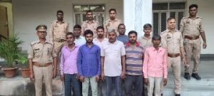 कौशाम्बी09अक्टूबर23*धर्म परिवर्तन कराने वाले नौ लोग गिरफ्तार*