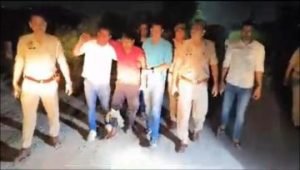 नोएडा10अक्टूबर2023*नोएडा में सनकी प्रेमी से पुलिस की मुठभेड*