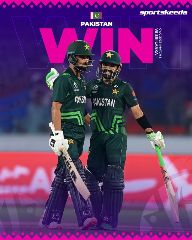 हैदराबाद11अक्टूबर23*पाकिस्तान ने विश्व कप में सबसे बड़ा लक्ष्य हासिल किया*