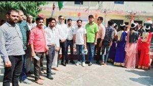 कानपुर12अक्टूबर23*खंड विकास घाटमपुर में मेरी माटी मेरा देश अम्रत कलश यात्रा कार्यक्रम का किया गया आयोजन