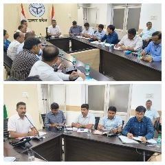 कानपुर12अक्टूबर23*आगामी त्योहारों को सकुशल संपन्न कराए जाने हेतु जनपद के विभिन्न विभागीय अधिकारियों के साथ बैठक संपन्न हुई।