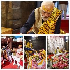 देहरादून13अक्टूबर23*प्रधानमंत्री नरेंद्रमोदी ने उत्तराखण्ड प्रसिद्ध जागेश्वर धाम पहुंचकर पूजा की
