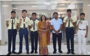 जयपुर13अक्टूबर23*जिला स्तरीय स्केटिंग, प्रतियोगिताओं में प्राप्त किए विविध पदक