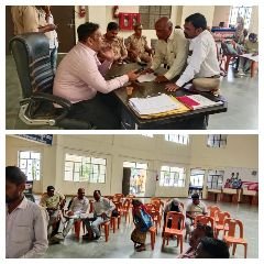 कौशाम्बी14अक्टूबर23*तहसीलदार के नेतृत्व में कोखराज थाना में समाधान दिवस का आयोजन*