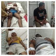 कौशाम्बी14अक्टूबर23*लोडर वाहन ने लोगो को कुचला चार गंभीर घायल*