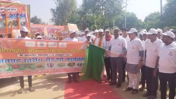 कौशाम्बी14अक्टूबर23*उ0प्र0 मिलेट्स पुनरोद्धार कार्यक्रम के तहत जनपद स्तरीय रोड-शो का आयोजन*