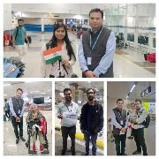 देहरादून15अक्टूबर23* इजरायल से भारत लाए गए भारतीय नागरिक , भारतीय नागरिकों को दिल्ली वापस लाया गया