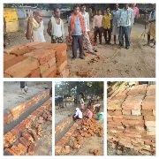 हरदोई15अक्टूबर23*निर्माण कार्य PMGSY रोड की नाली में घटिया सामग्री लगाने पर रुकवाया गया काम। हरदोई15अक्टूबर23*निर्माण कार्य PMGSY रोड की नाली में घटिया सामग्री लगाने पर रुकवाया गया काम।