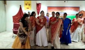 भागलपुर16अक्टूबर23*अखिल भारतीय मारवाड़ी महिला सम्मेलन शाखा द्वारा आज डांडिया का प्रोग्राम रखा गया।