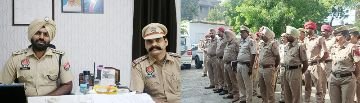 पंजाब 17 अक्टूबर 2023* दीपावली पर्व के चलते सुरक्षा के कड़े प्रबंध किये गये हैं : डीएसपी अरूण मुंडन