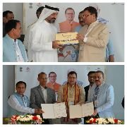 दुबई17अक्टूबर23*उत्तराखंड में निवेश के लिए 5450 करोड़ के एमओयू