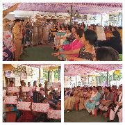 कानपुर17अक्टूबर23*एंटी रोमियो स्क्वायड की "शक्ति दीदियों" द्वारा कार्यक्रम आयोजित किया गया...