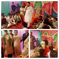 कानपुर20अक्टूबर23*विशाल धनुष यज्ञ महोत्सव ग्राम तरी पाठकपुर शिवराजपुर में