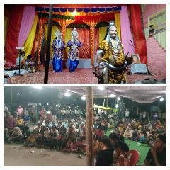 कौशाम्बी21अक्टूबर23*लक्ष्मण परशुराम का संवाद सुनने उमड़ पड़ा जनसमुदाय*