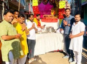 अयोध्या21अक्टूबर23*ज्वाला आ गयी दर्शन कर लो के जयकारों के साथ सम्पन हुआ शोभायात्रा