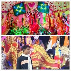 कौशाम्बी23अक्टूबर23*भक्ति से सराबोर हुआ ग्राम फतेहपुर घाट*