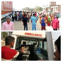 कौशाम्बी26अक्टूबर23*अनियंत्रित बाइक सवार पीछे से ट्रक में जा घुसा गम्भीर घायल* कौशाम्बी26अक्टूबर23*अनियंत्रित बाइक सवार पीछे से ट्रक में जा घुसा गम्भीर घायल*