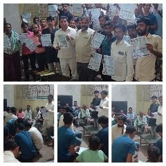 मथुरा26अक्टूबर23*ईसापुर में कांग्रेस ने लगाई दलित चौपाल,5 दर्जन लोगों ने भरे दलित अधिकार मांग पत्र