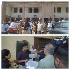 वाराणसी27अक्टूबर23*डीएम एस राजलिंगम ने किया तहसील पिंडरा का औचक वार्षिक निरीक्षण* वाराणसी27अक्टूबर23*डीएम एस राजलिंगम ने किया तहसील पिंडरा का औचक वार्षिक निरीक्षण*