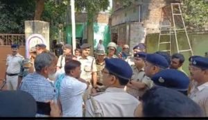 भागलपुर28अक्टूबर23*दो समुदाय में विवाद मारपीट को लेकर पुलिस प्रशासन ने मौके पर पहुँच किया नियंत्रित।