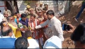 चित्रकूट28अक्टूबर23*धूमधाम के साथ महर्षि वाल्मीकि आश्रम में मनाई गई जयंती चित्रकूट।