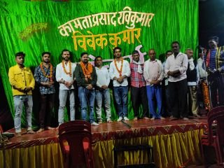 अयोध्या28अक्टूबर23*भाजपा पिछड़ा मोर्चा नगर उपाध्यक्ष के द्वारा रौजागांव रामलीला का किया गया शुभारंभ