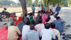 कौशाम्बी29अक्टूबर23*कमेटी के निर्णय में हुई देरी तो शिक्षामित्र पुनः घेरेंगे लखनऊ*