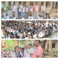 कौशाम्बी30अक्टूबर23*पुरातन छात्र ने 5 बच्चो को गोद लेकर पढ़ाने का उठाया जिम्मा* कौशाम्बी30अक्टूबर23*पुरातन छात्र ने 5 बच्चो को गोद लेकर पढ़ाने का उठाया जिम्मा*