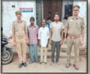 कानपुर30अक्टूबर23*नफ़र बरन्टी अभियुक्त गिरफ्तार