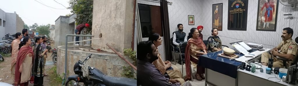 पंजाब 10 नवम्बर 2023* अबोहर में सिविल सर्जन ने थाने में चलाया चैकिंग अभियान, फ्राई डे-ड्राई डे के तहत की जांच