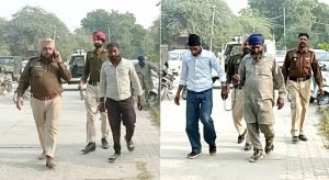 पंजाब 21 नवम्बर 2023* पुलिस पर हमला व गुण्डागर्दी करने वाले दो पुत्रों सहित पिता गिरफ्तार