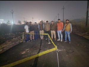 मथुरा 26 नवम्बर 2023* दिनांक 25.11.2023 को थाना कोसीकलां पुलिस एवं एसटीएफ नोएडा टीम की संयुक्त कार्यवाही के दौरान हुई पुलिस मुठभेड़ ।
